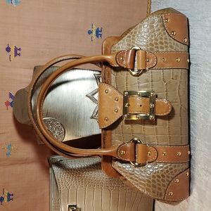 🔥DLTING 10/03🔥 Michael Kors Alligator Satchel Bag